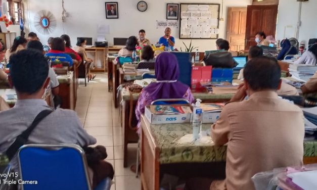 Rapat pembentukan panitia, mekanisme dan waktu pelaksanaan PPDB tahun pelajaran 2021/2022.