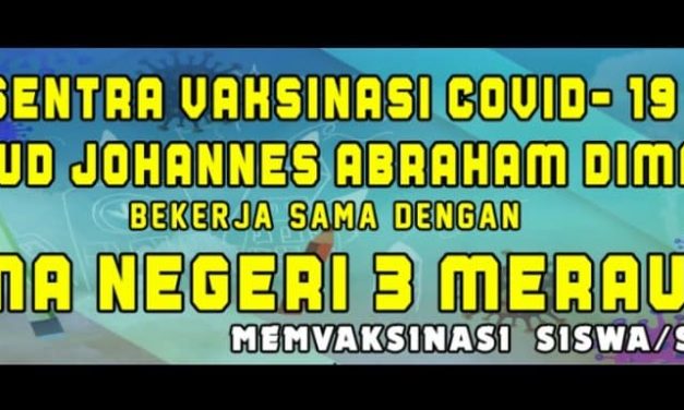 VAKSINISASI SISWA-SISWI DI LINGKUNGAN SMA NEGERI 3 MERAUKE