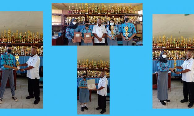 JUARA 2 DAN 3 LOMBA CERDAS CERMAT MENYONGSONG DIES NATALIS UNIVERSITAS MERAUKE TAHUN 2021