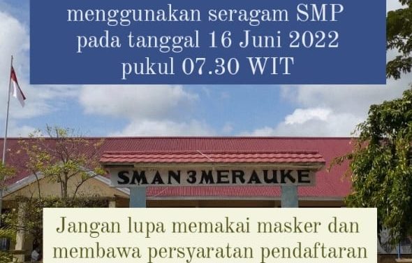 pengumuman untuk calon peserta didik yang baru mendaftar