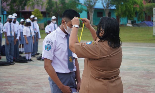 pembukaan masa pengenalan lingkungan sekolah (MPLs) peserta didik baru sman 3 merauke tahun 2022/2023