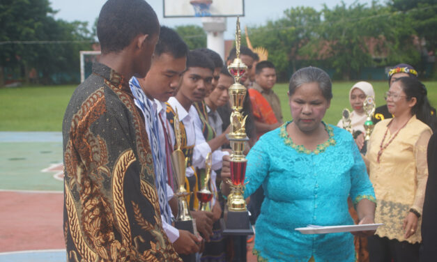 JUARA PERKEMAHAN BULAN DIRGANTARA LANUD J.A DIMARA MERAUKE MEMPERINGATI HUT TNI AU KE 78