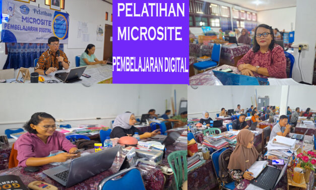 PELATIHAN MICROSITE PEMBELAJARAN DIGITAL SMAN 3 MERAUKE TAHUN 2024