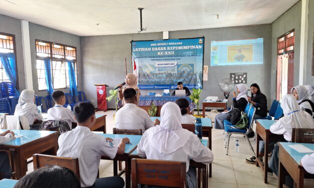 LATIHAN DASAR KEPEMIMPINAN KE-XXII SMAN 3 MERAUKE TAHUN 2025