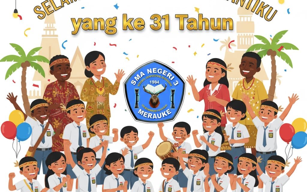 HUT SMAN 3 MERAUKE YANG KE 31 TAHUN 2025