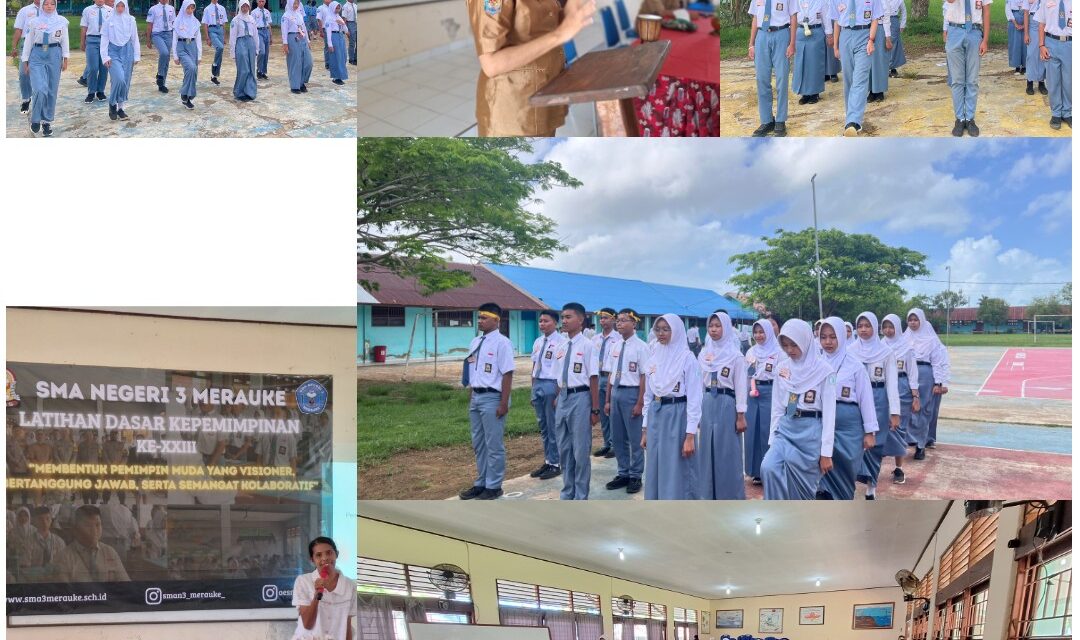 LATIHAN DASAR KEPEMIMPINAN SMAN 3 MERAUKE TAHUN 2025
