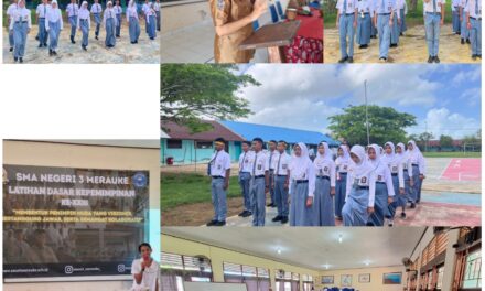 LATIHAN DASAR KEPEMIMPINAN SMAN 3 MERAUKE TAHUN 2025