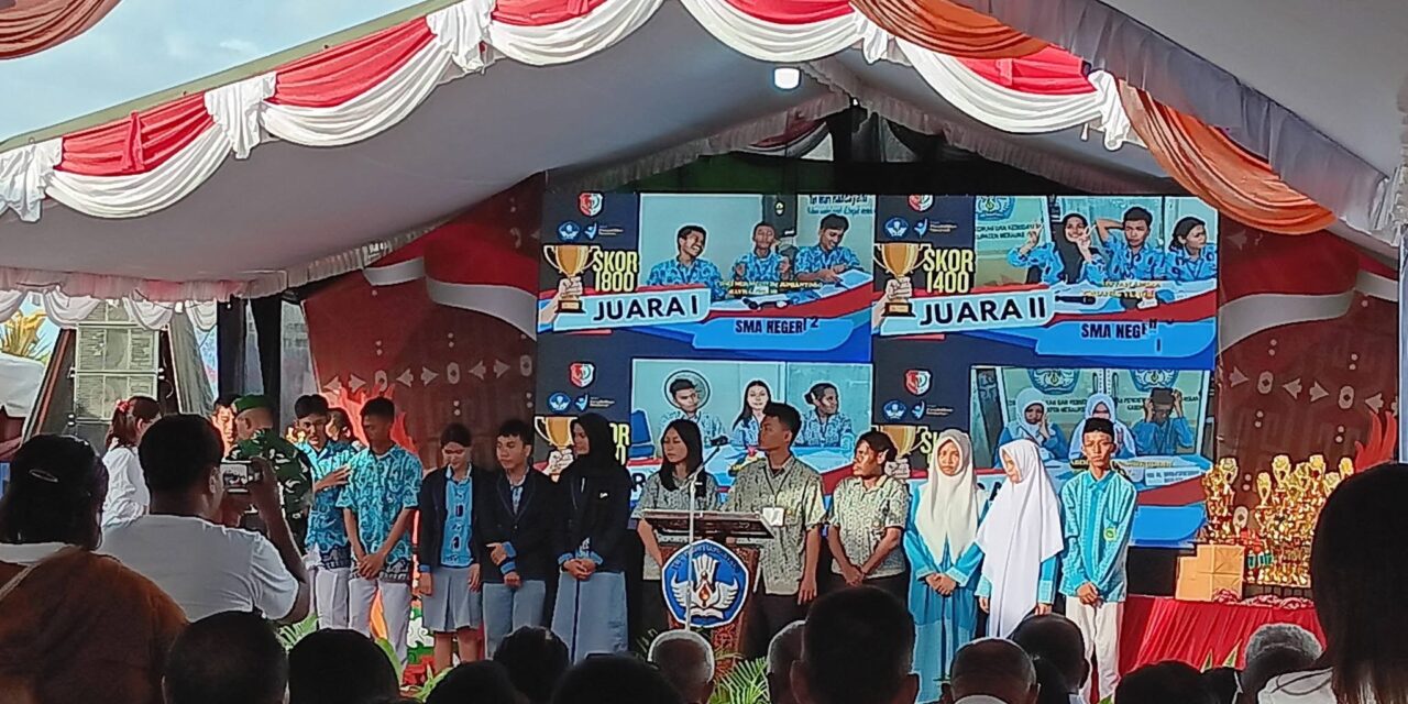 SMA N 3 MERAUKE, kembali mengukir prestasi dalam rangka Semarak HARDIKNAS 2026 Juara 2 LCC MIPASING &Juara 2 Debat Bahasa Inggris Tk. Kab. Merauke❤️