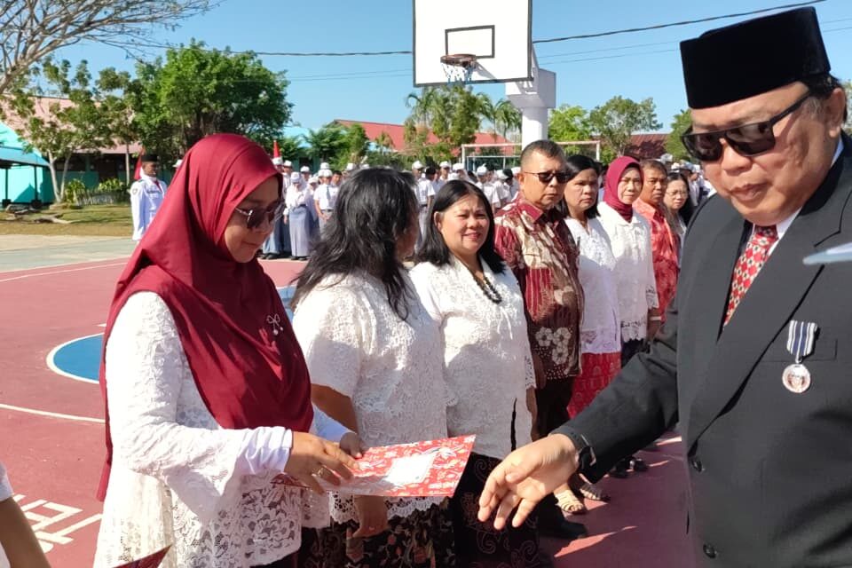 penghargaan kenaikan pangkat kepada bapak ibu guru sman 3 merauke tahun 2026